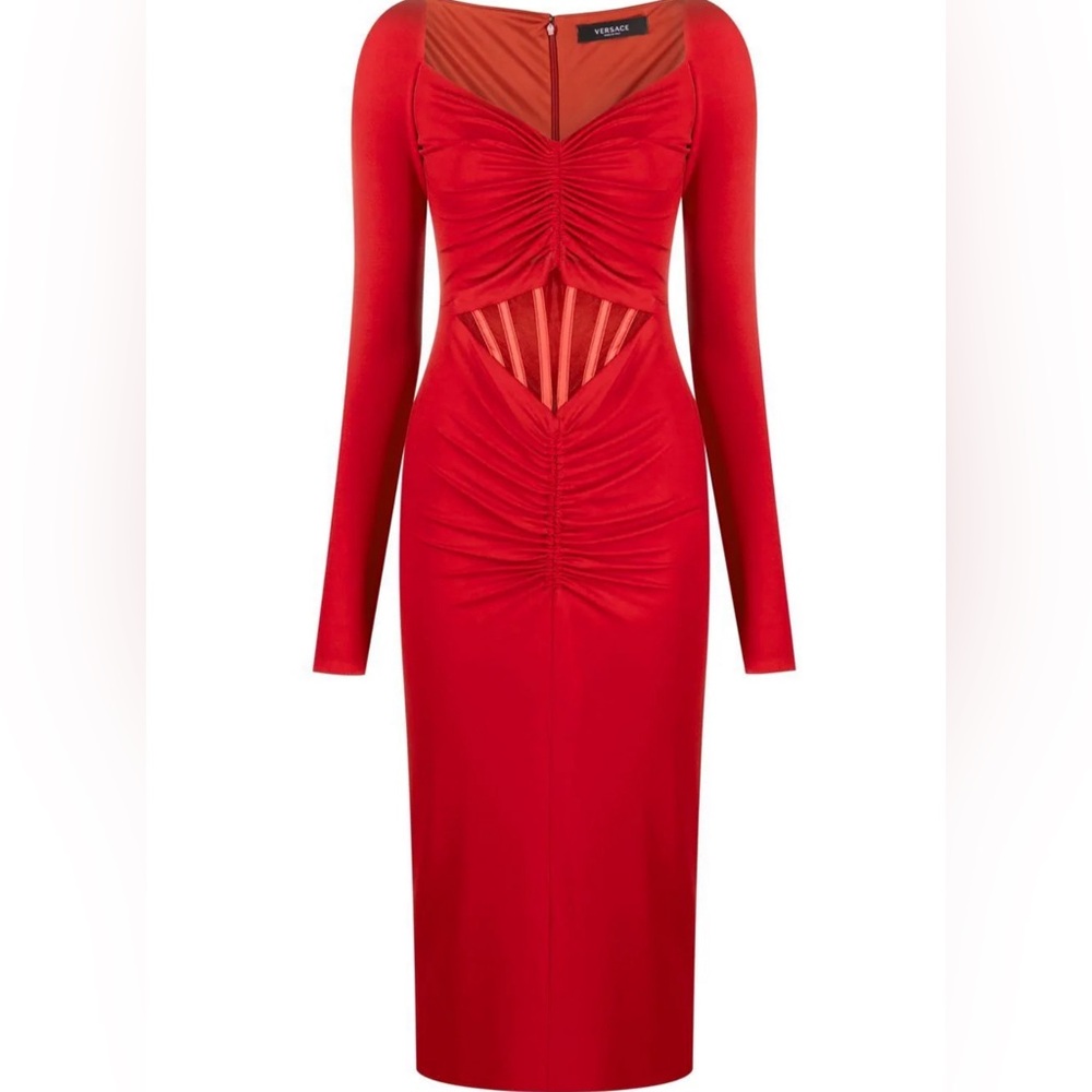 Versace Corset Dress Size 44 New with tags
